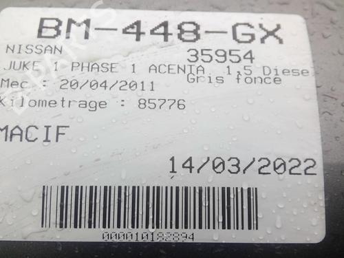 Front right window mechanism NISSAN JUKE (F15) 1.5 dCi | BP22004534C23 