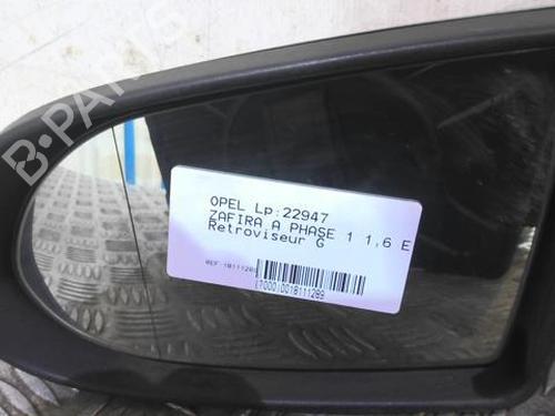 Used Left mirror Left mirror OPEL ZAFIRA A MPV (T98) 1.6 16V (F75) (101 hp) 20363041 20363041