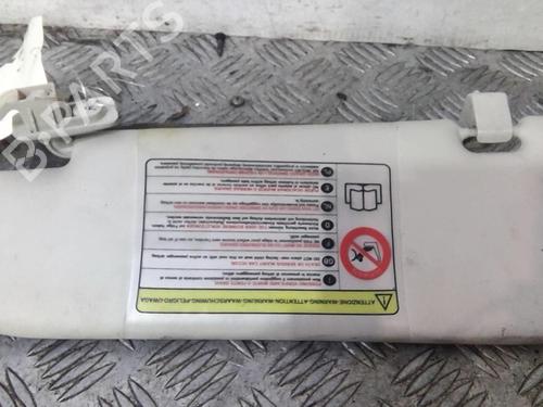 Right sun visor FIAT 500 (312_) 1.3 D Multijet (312AXB1A) | BP20361624I2 