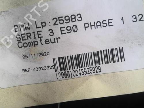 instrument-cluster-bmw-3-e90-320-d-62109316128-2004-2005-2006-2007-2008-2009-2010-2011-2012-21798302 main image