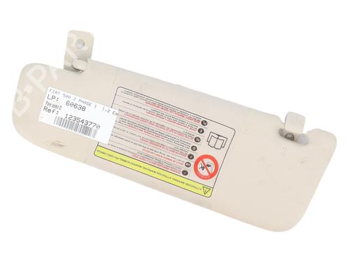 Højre solskærm Højre solskærm FIAT 500 (312_) 1.2 (312AXA1A) (69 hp) 33945513 33945513