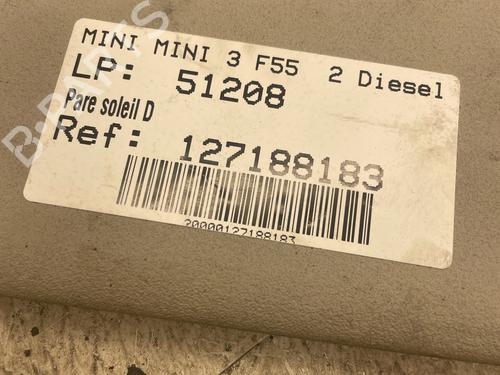 Højre solskærm MINI MINI (F55) Cooper SD | BP36511883I2 - Image 3