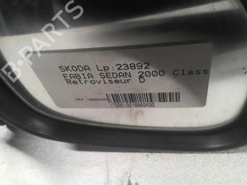 Right mirror SKODA FABIA I Saloon (6Y3) 1.9 SDI | BP21999381C27 