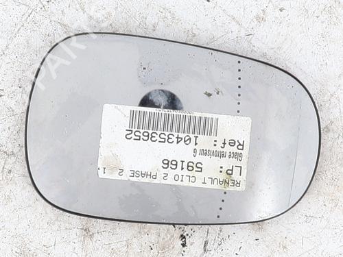 Used Left mirror glass RENAULT CLIO II (BB_, CB_) 1.2 (BB0A, BB0F, BB10, BB1K, BB28, BB2D, BB2H, CB0A,... (58 hp) 26278519
