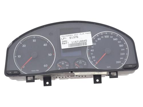 Used Instrument cluster VW GOLF PLUS V (5M1, 521) 1.9 TDI (105 hp) 30555840
