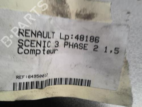 Instrument cluster RENAULT SCÉNIC III (JZ0/1_) 1.5 dCi | BP20356261C47