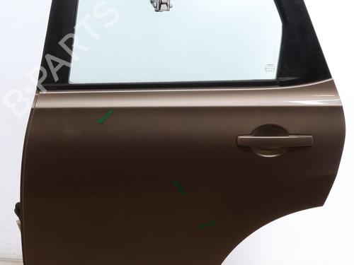 Used Left rear door NISSAN QASHQAI / QASHQAI +2 I (J10, NJ10, JJ10E) 1.5 dCi (106 hp) 24415612