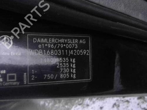 Left taillight MERCEDES-BENZ A-CLASS (W168) A 140 (168.031, 168.131) | BP20361598C34 