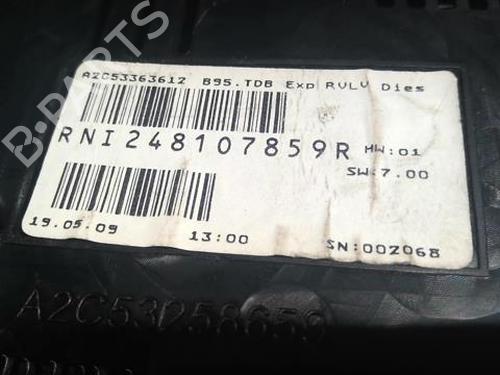 Instrument cluster RENAULT MEGANE III Hatchback (BZ0/1_, B3_) 1.5 dCi | BP21636010C47 