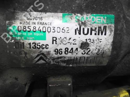 AC compressor PEUGEOT 3008 I MPV (0U_) 1.6 HDi | BP29866248M34