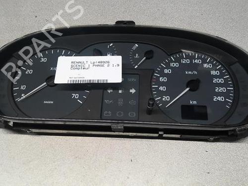 Used Instrument cluster RENAULT SCÉNIC I MPV (JA0/1_, FA0_) 1.9 dCi (JA05, JA1F) (102 hp) 20357846