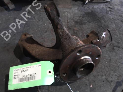 Used Left front steering knuckle PEUGEOT 107 (PM_, PN_) 1.0 (68 hp) 26156509