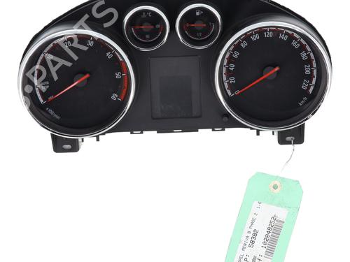 Used Instrument cluster OPEL MERIVA B MPV (S10) 1.6 CDTI (75) (110 hp) 24116064
