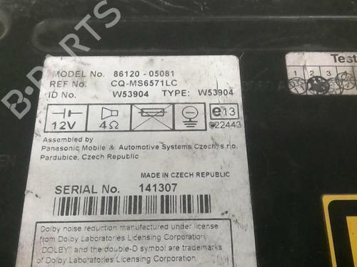 Used Radio TOYOTA AVENSIS (_T25_) 2.0 D-4D (CDT250_, CDT250R) (116 hp) 20364873