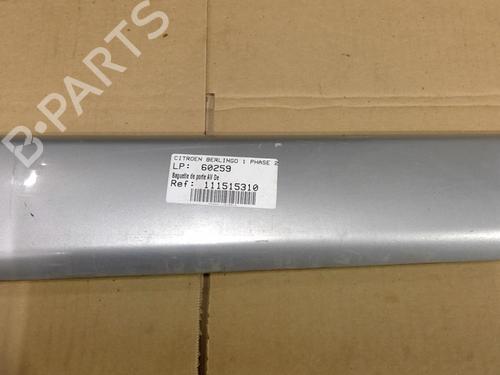 Door moulding trim CITROËN BERLINGO / BERLINGO FIRST MPV (MF_, GJK_, GFK_) 1.6 HDI 90 (MF9HX) | BP28694278C150