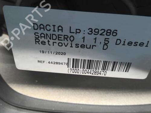 Right mirror DACIA SANDERO 1.5 dCi | BP21592279C27