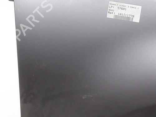 Right front fenders RENAULT SCÉNIC III (JZ0/1_) 1.5 dCi | BP25275812C42 