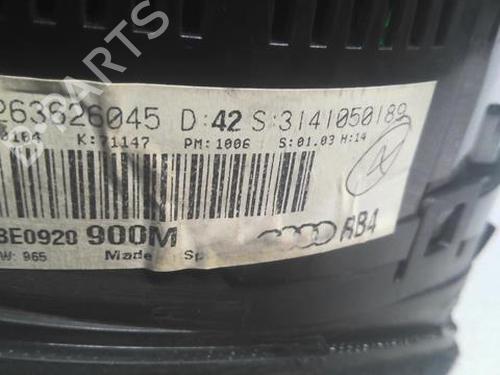 Instrument cluster AUDI A4 B6 (8E2) 1.9 TDI | BP21798286C47 - Image 9