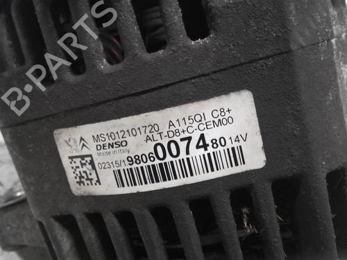 Used Alternator Alternator CITROËN C3 II (SC_) 1.2 VTi 82 (82 hp) 20361898 20361898