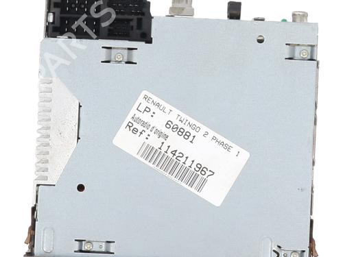 Radio RENAULT TWINGO II (CN0_) 1.5 dCi (CN0E) | BP29896604E6 - Image 2