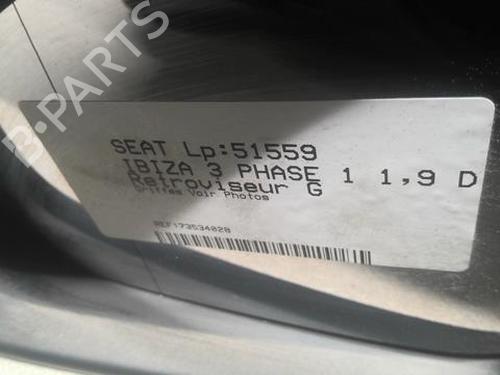 Used Left mirror SEAT IBIZA III (6L1) 1.4 TDI (70 hp) 22002476