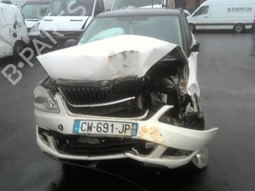Left sun visor SKODA FABIA II (542) 1.2 TSI | BP25010490I1 - Image 5