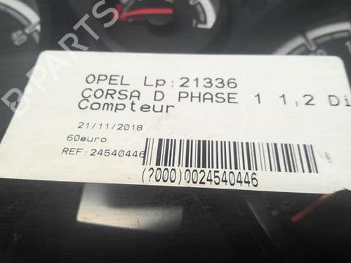 Instrument cluster OPEL CORSA D (S07) 1.3 CDTI (L08, L68) | BP20368942C47 