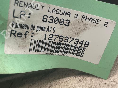 Front left panel RENAULT LAGUNA III (BT0/1) 1.5 dCi (BT00, BT0A, BT0T, BT1J) | BP36512106C58 - Image 5