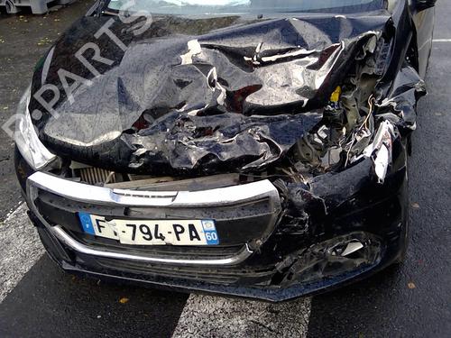 Climate control PEUGEOT 208 I (CA_, CC_) 1.6 HDi / BlueHDi 75 | BP31818296I5 