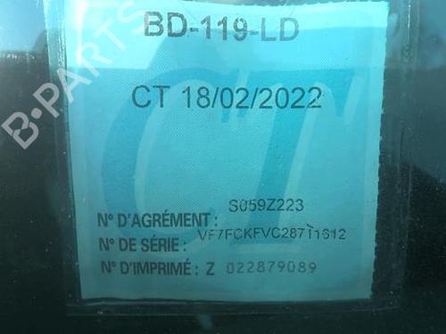 Front bumper reinforcement CITROËN C3 I (FC_, FN_) 1.4 i | BP20350835C109 