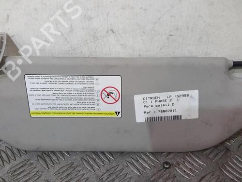Right sun visor CITROËN C1 (PM_, PN_) 1.0 | BP20369360I2 