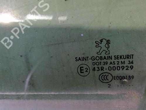 Front left door window PEUGEOT 5008 (0U_, 0E_) 2.0 HDi 150 / BlueHDi 150 | BP26180694C18 