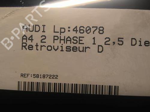 Right mirror AUDI A4 B6 (8E2) 2.5 TDI | BP22004678C27 