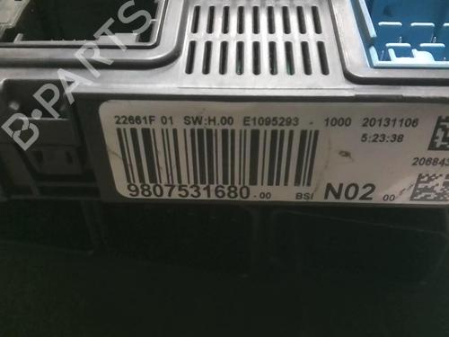Electronic module PEUGEOT 208 I (CA_, CC_) 1.4 HDi | BP21816366M83 