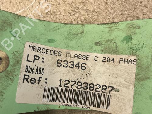 ABS Bremseaggregat ABS Bremseaggregat MERCEDES-BENZ C-CLASS (W204) C 200 CDI (204.007, 204.006) (136 hp) 36656913 36656913