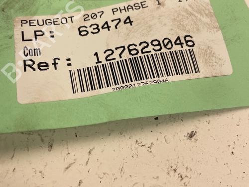 Used Steering column stalk Steering column stalk PEUGEOT 207 (WA_, WC_) 1.4 HDi (68 hp) 36761206 36761206
