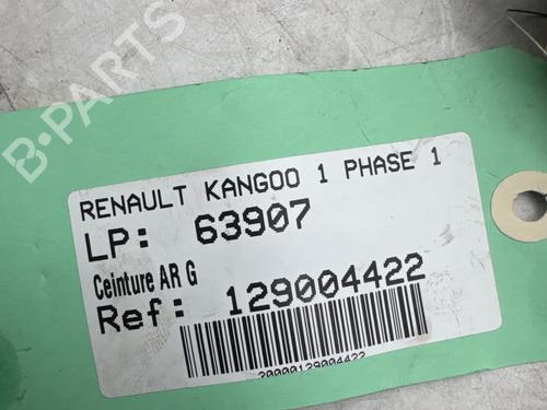 Rear left seatbelt RENAULT KANGOO (KC0/1_) 1.4 (KC0C, KC0H, KC0B, KC0M) | BP37246214I29 - Image 5