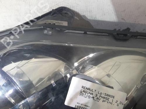 Used Left headlight RENAULT LAGUNA III (BT0/1) 2.0 dCi (BT01, BT08, BT09, BT0E, BT0K, BT12, BT1C, BT1D,... (150 hp) 20352453