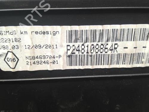 Instrument cluster RENAULT KANGOO / GRAND KANGOO II (KW0/1_) 1.5 dCi 85 (KW0K, KW0L, KW0B) | BP21636029C47 