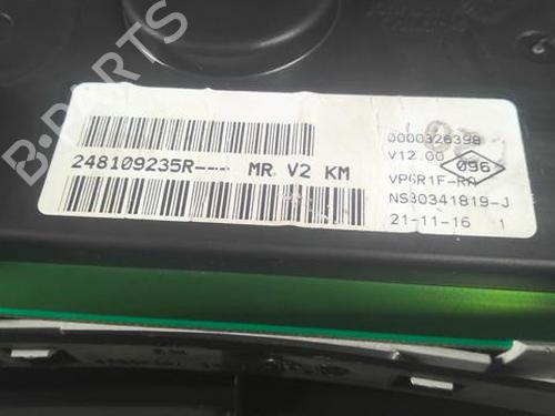 Used Instrument cluster DACIA SANDERO II TCe 90 (B8M1, B8MA, B8AC) (90 hp) 20359942