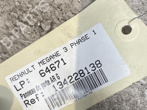 Rear left panel RENAULT MEGANE III Hatchback (BZ0/1_, B3_) 1.5 dCi (BZ0C) | BP39986511C60 - Image 2