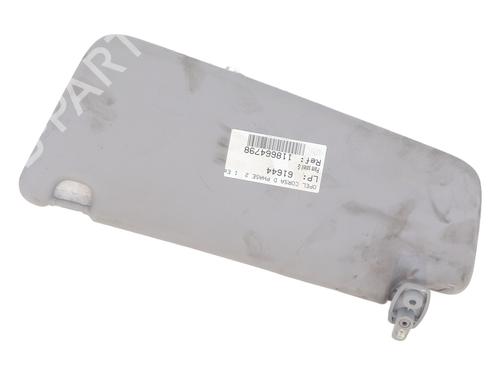 left-sun-visor-opel-corsa-d-s07-2006-2007-2008-2009-2010-2011-2012-2013-2014-2015-31655304 main image