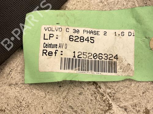 Front right seatbelt VOLVO C30 (533) 1.6 D | BP37450729I25 - Image 3
