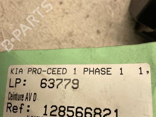 Front right seatbelt KIA PRO CEE'D (ED) | BP37450815I25 - Image 3