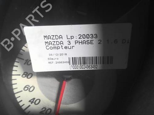 Instrument cluster MAZDA 3 (BK) 1.6 DI Turbo | BP21798252C47 