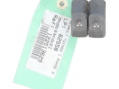 Used Left front window switch Left front window switch RENAULT TWINGO I (C06_) 1.2 16V (C060) (60 hp) 33057166 33057166