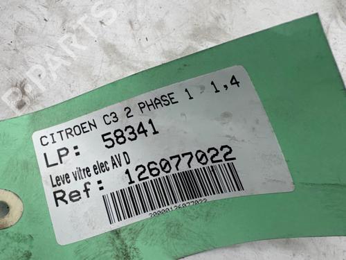 Front right window mechanism CITROËN C3 II (SC_) 1.4 | BP35939679C23 - Image 3
