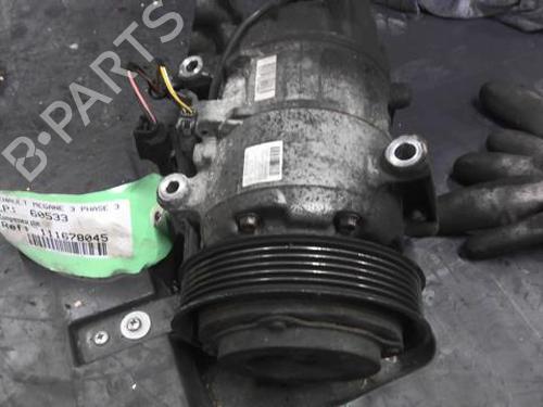 AC-Kompressor RENAULT MEGANE III Hatchback (BZ0/1_, B3_) 1.5 dCi (BZ09, BZ0D, BZ1W, BZ29, BZ14) (110 hp) 29866247