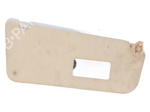 Right sun visor PEUGEOT PARTNER MPV (5_, G_) 1.6 HDi 90 | BP31166487I2