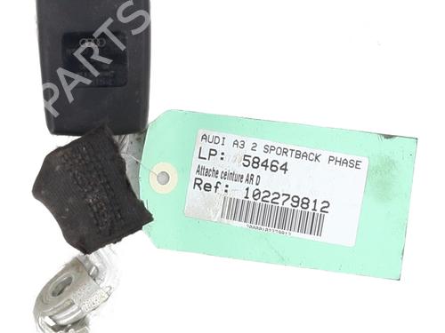 Seat buckle AUDI A3 Sportback (8PA) 2.0 TDI 16V | BP24183795I32 